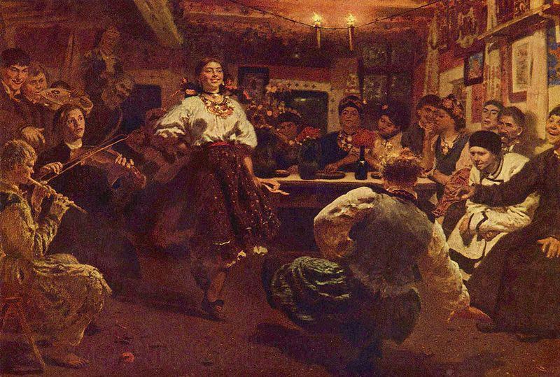 Ilya Repin Party Spain oil painting art